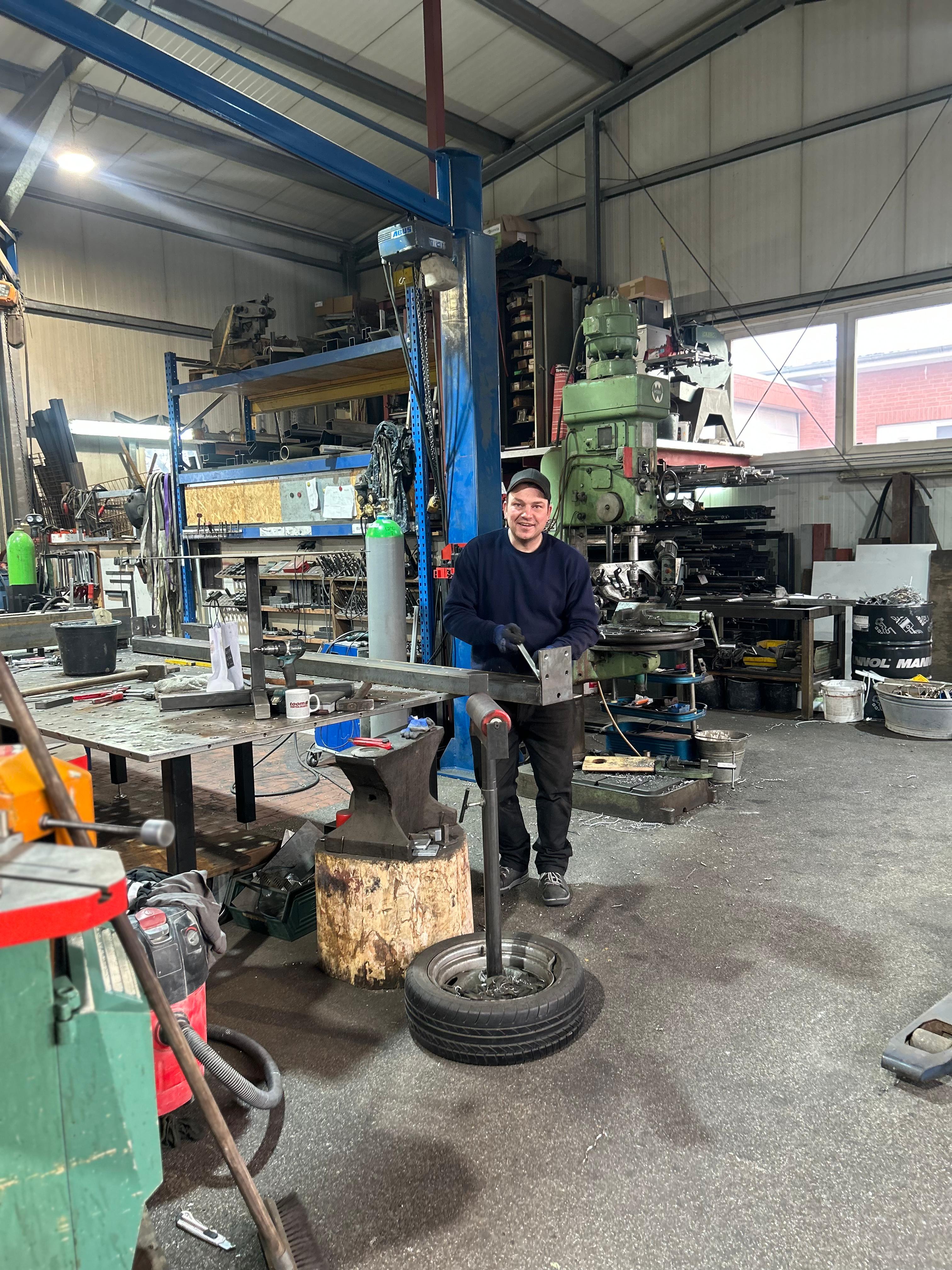 Kevin Finke - Inhaber Rasmussen Kunst- und Bauschlosserei